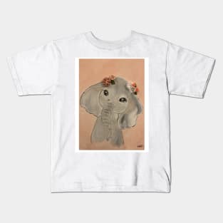 Baby girl elephant Kids T-Shirt